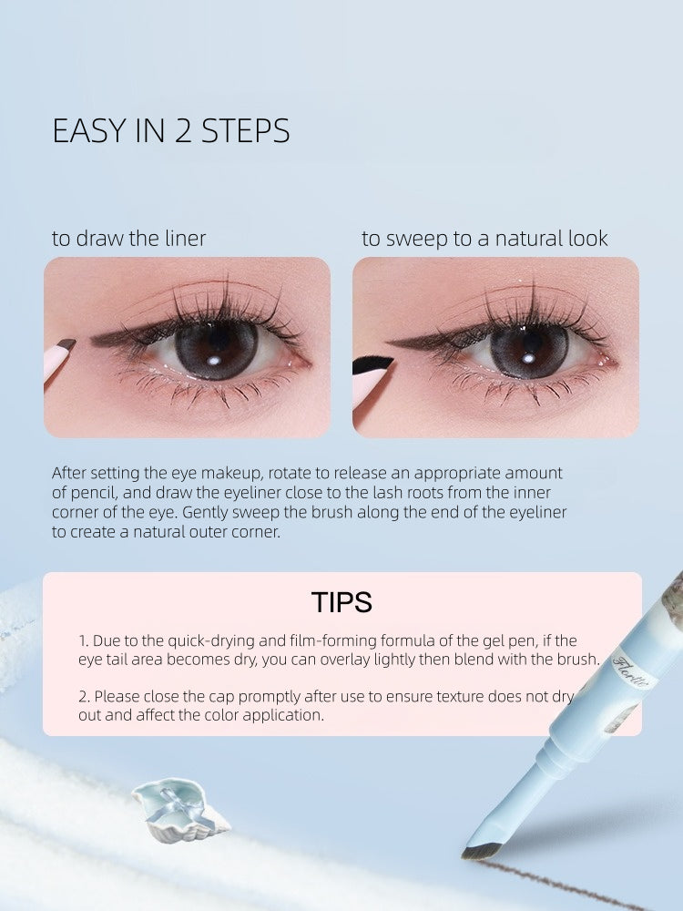 Flortte Sea Pearl Double Effect Gel Eyeliner 50mg