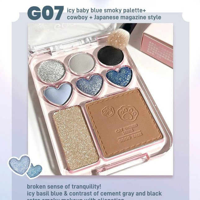 GOGOTALES - 3IN1 Hearts Palette 9.5g