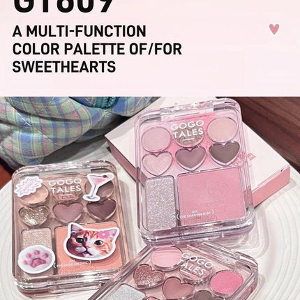GOGOTALES - 3IN1 Hearts Palette 9.5g