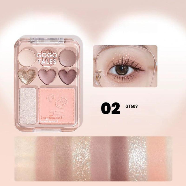 GOGOTALES - 3IN1 Hearts Palette 9.5g