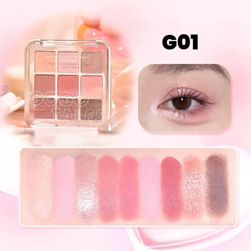 GOGO TALES 戈戈舞璃梦日记九色眼影盘 11克