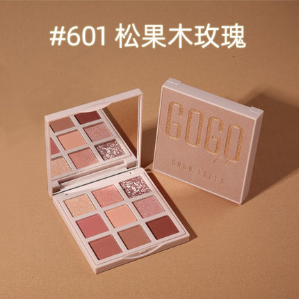 GOGOTALES - 9 Colors Eyeshadow Palette 14g
