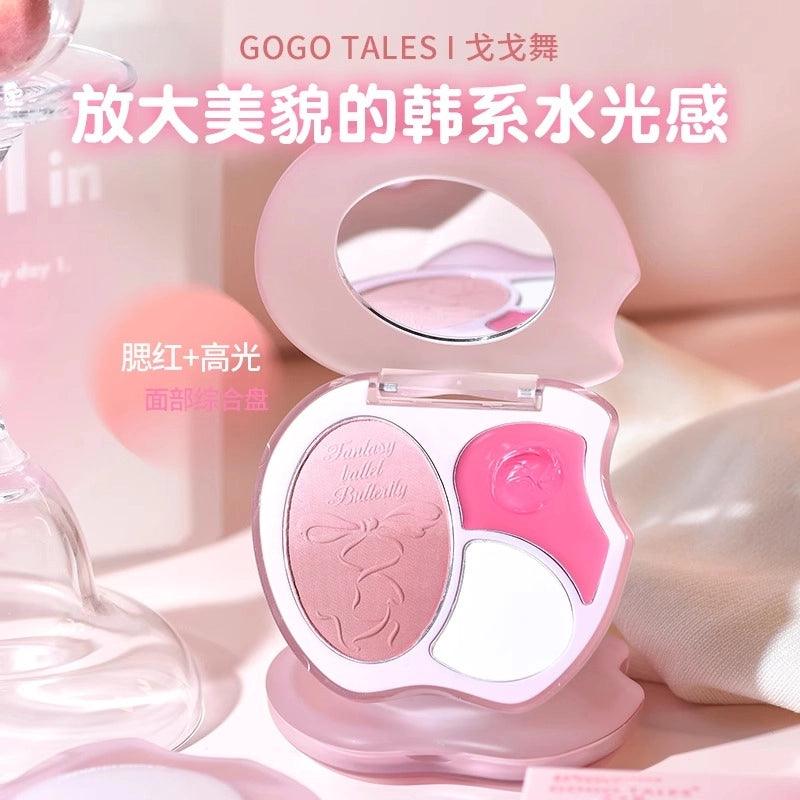 GOGO TALES Blush Highlight Palette 9g
