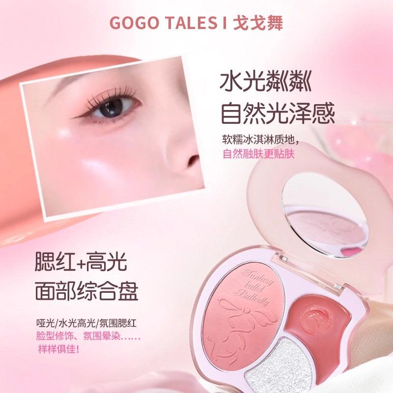 GOGO TALES Blush Highlight Palette 9g