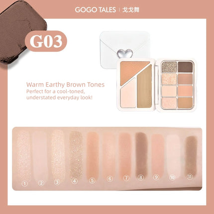 GOGOTALES - Shy Sweetness Comprehensive Powder Palette 19.6g