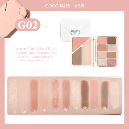 GOGOTALES - Shy Sweetness Comprehensive Powder Palette 19.6g