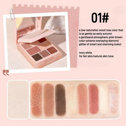 GOGOTALES - 2-IN-1 Kit Pressed Powder Eyeshadow Palette 15.2g
