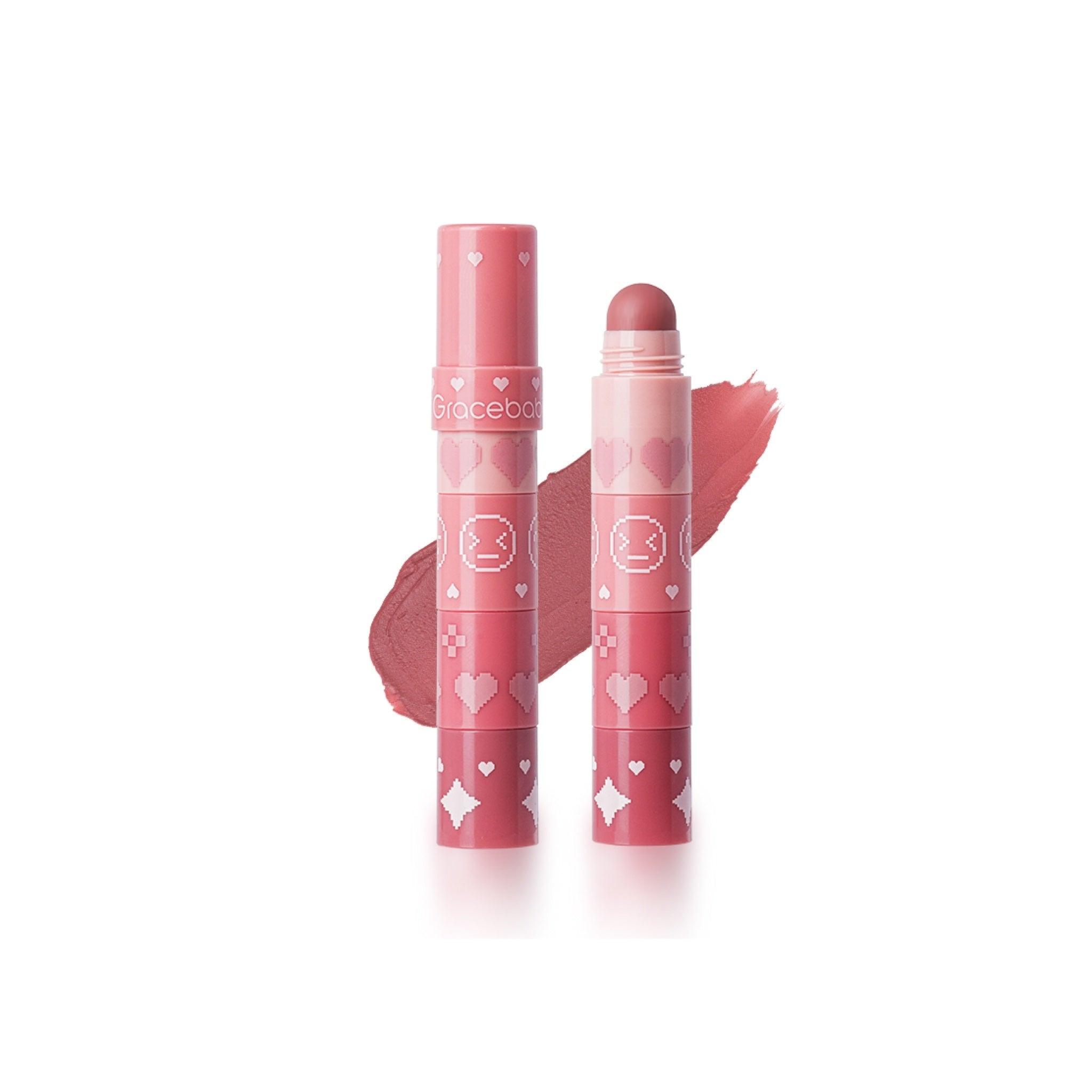 Gracebabi Stacked 4 Colors Lipstick 4.6g