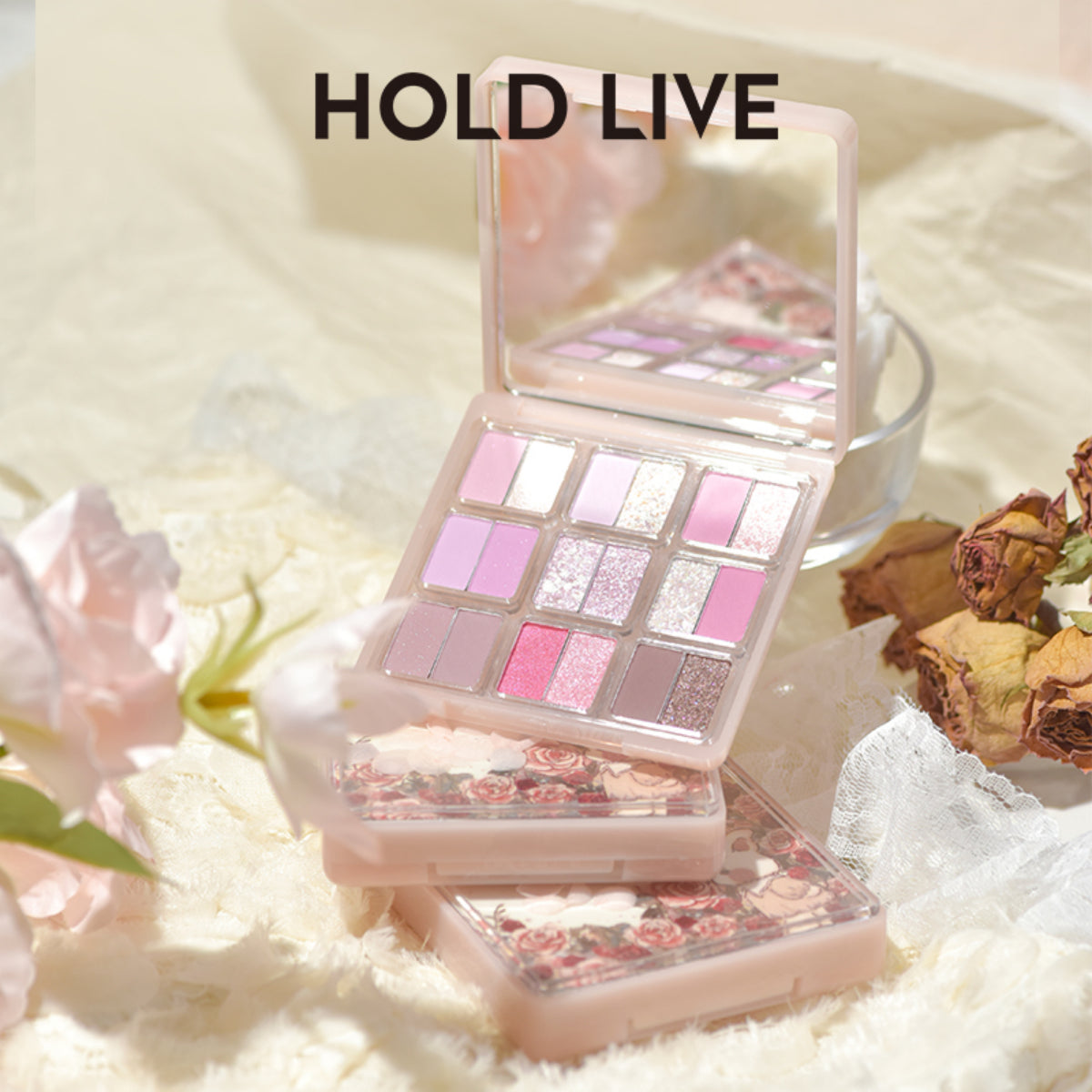 HOLD LIVE 秘密花园眼影盘 18色 12.6克