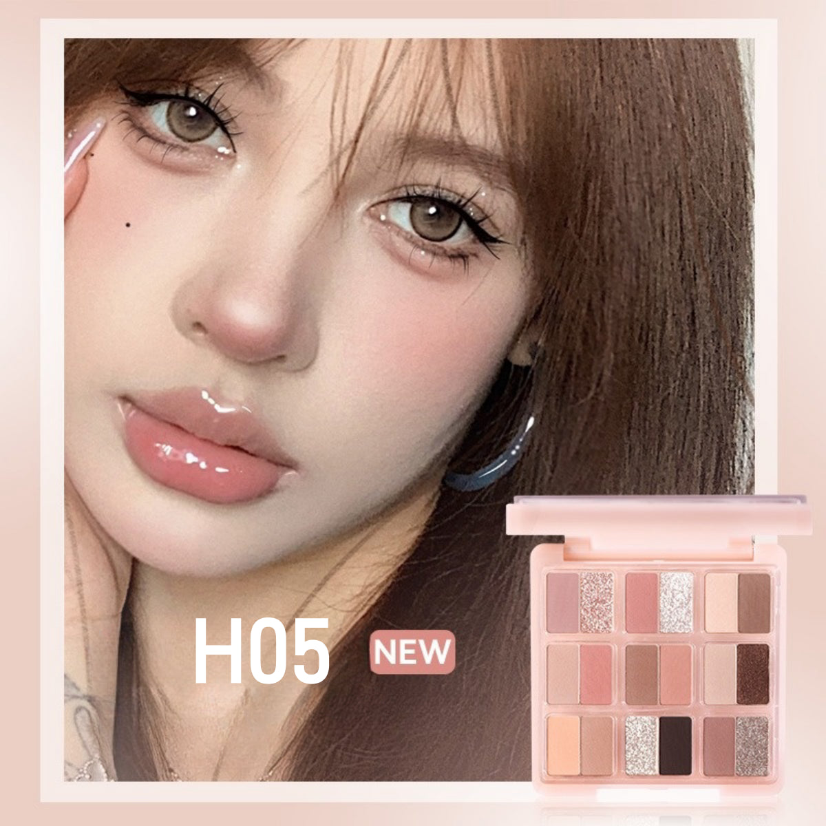 HOLD LIVE 秘密花园眼影盘 18色 12.6克