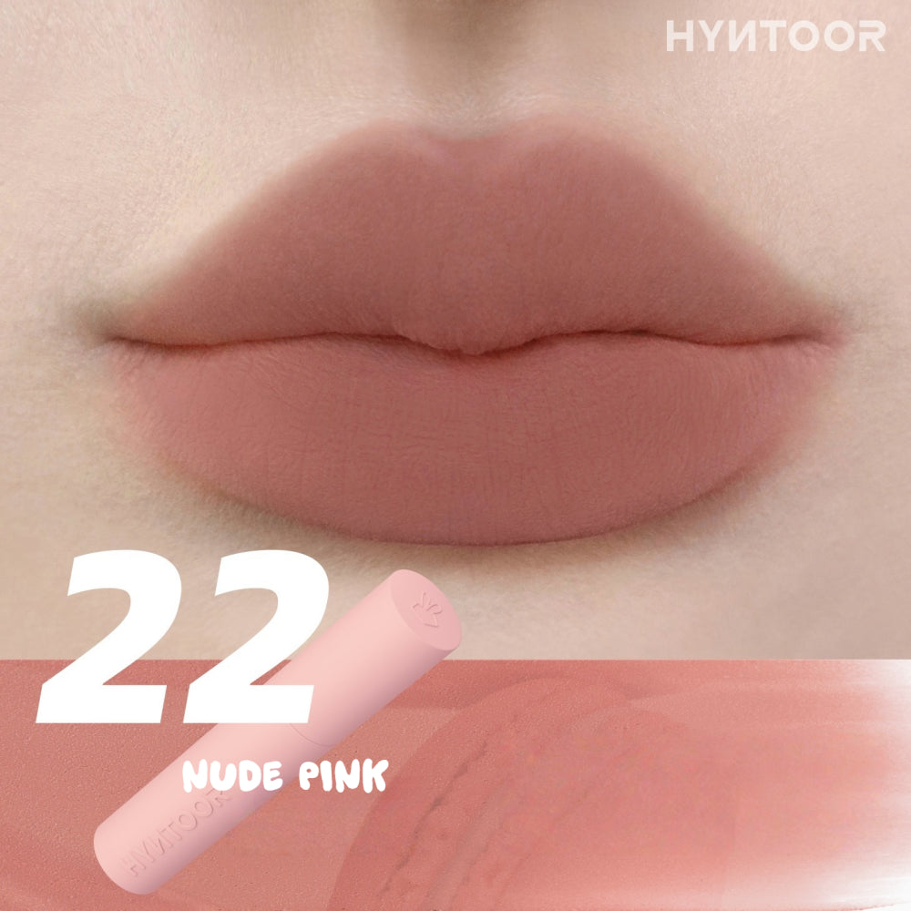 HYNTOOR 黑兔马卡龙粉感唇泥 3.5g