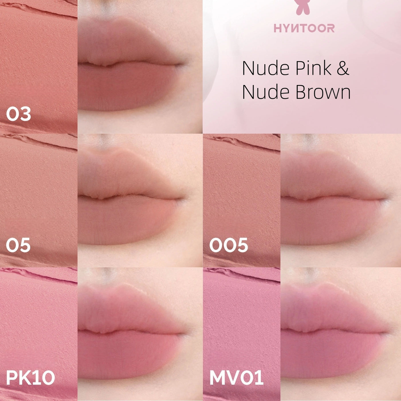 HYNTOOR - Matte Lip Mud 2.2g