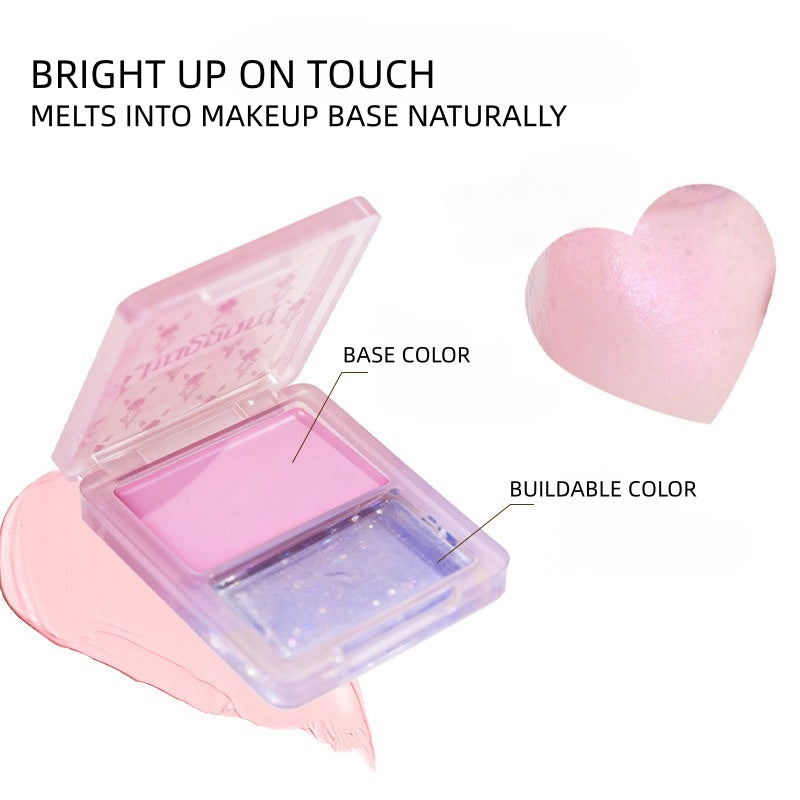 Haggard EMO Monster Water Glow Blush Cream Duo 7g