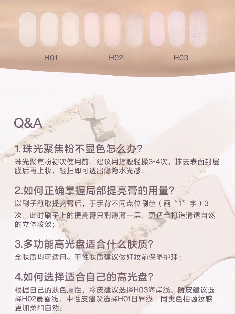 INTO YOU Multi Functional Highlight Palette 8g