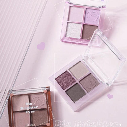 JillLeen - Four Colors Eyeshadow Palette 3.8g