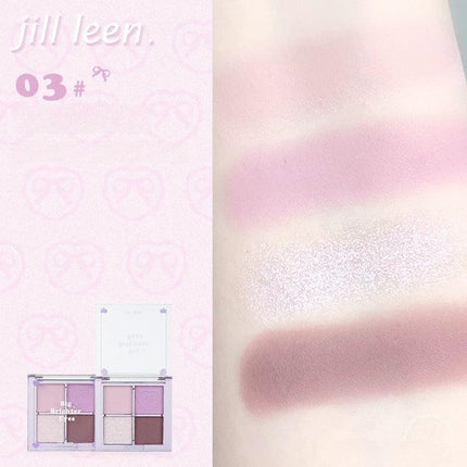 JillLeen - Four Colors Eyeshadow Palette 3.8g