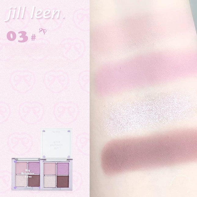 JillLeen - Four Colors Eyeshadow Palette 3.8g