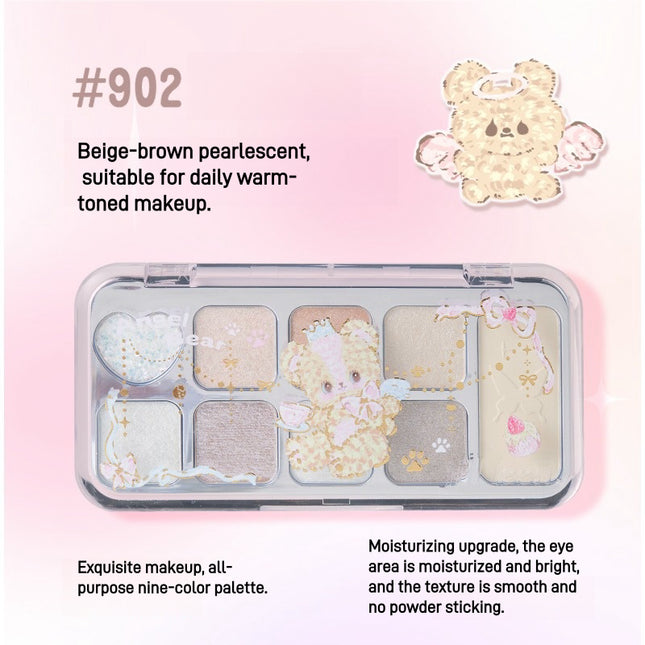 JillLeen - 9 Colors Eyeshadow Palette 8g