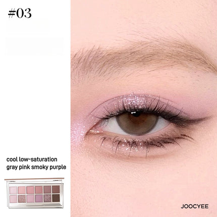 JOOCYEE - [#01-#05] 12 Shades Eyeshadow Palette 14g