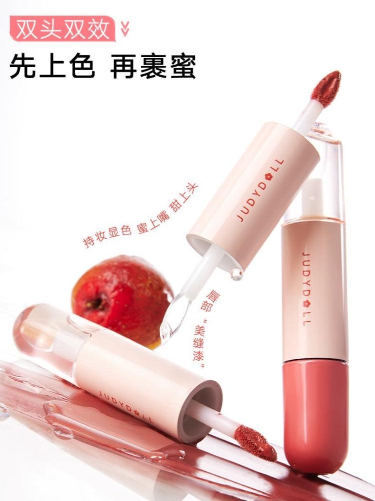 Judydoll Dual Lip Gloss Mirror Moisturizing 7g