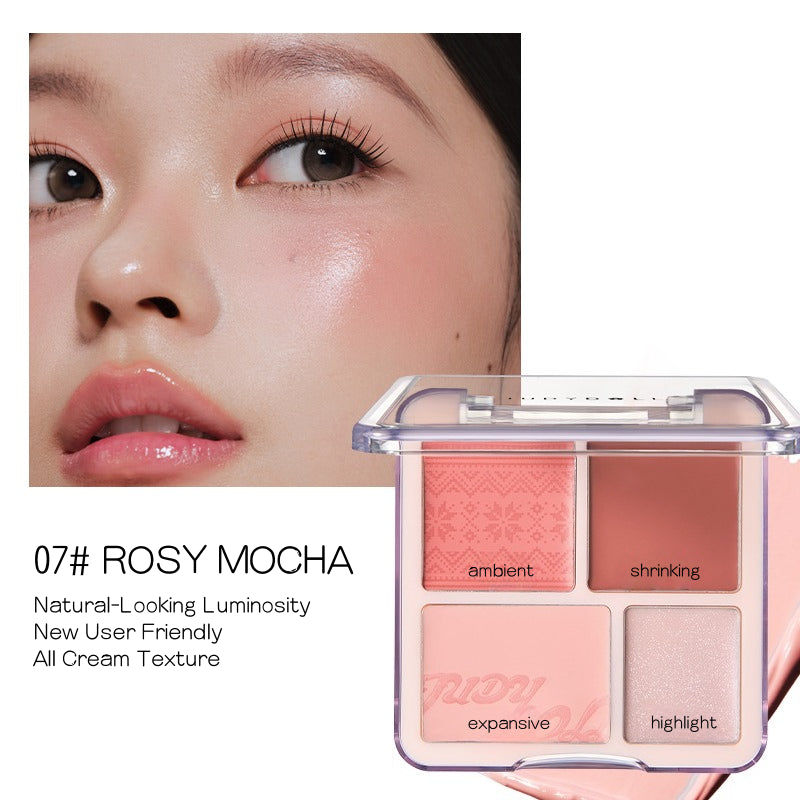 Judydoll Blush N Highlight Palette 9g