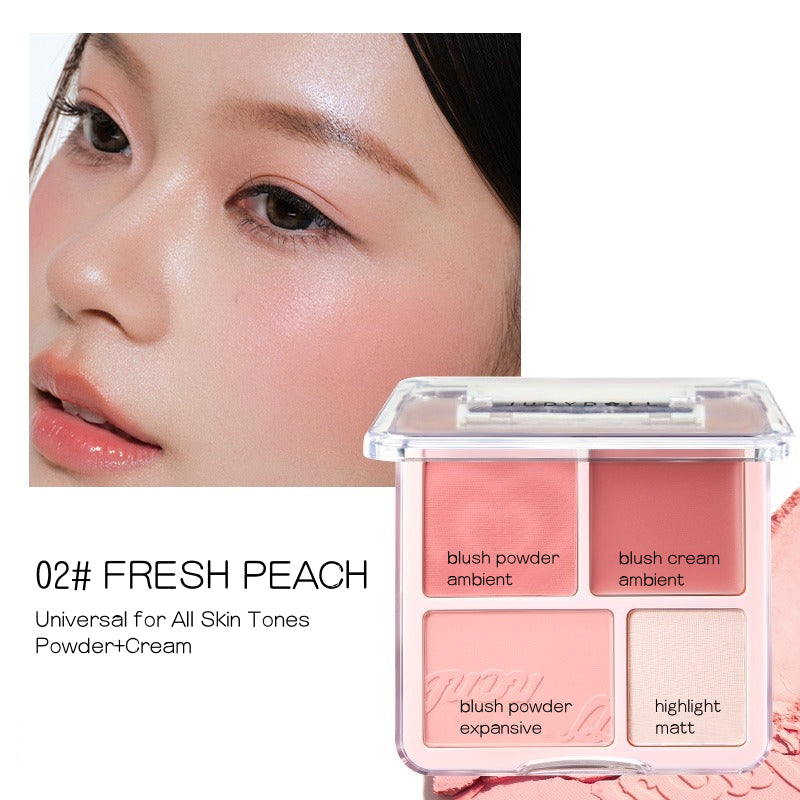 Judydoll Blush N Highlight Palette 9g