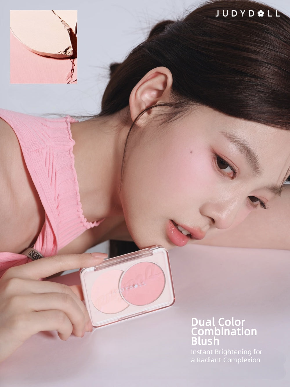 Judydoll -  Dual Color Combination Blush 6g