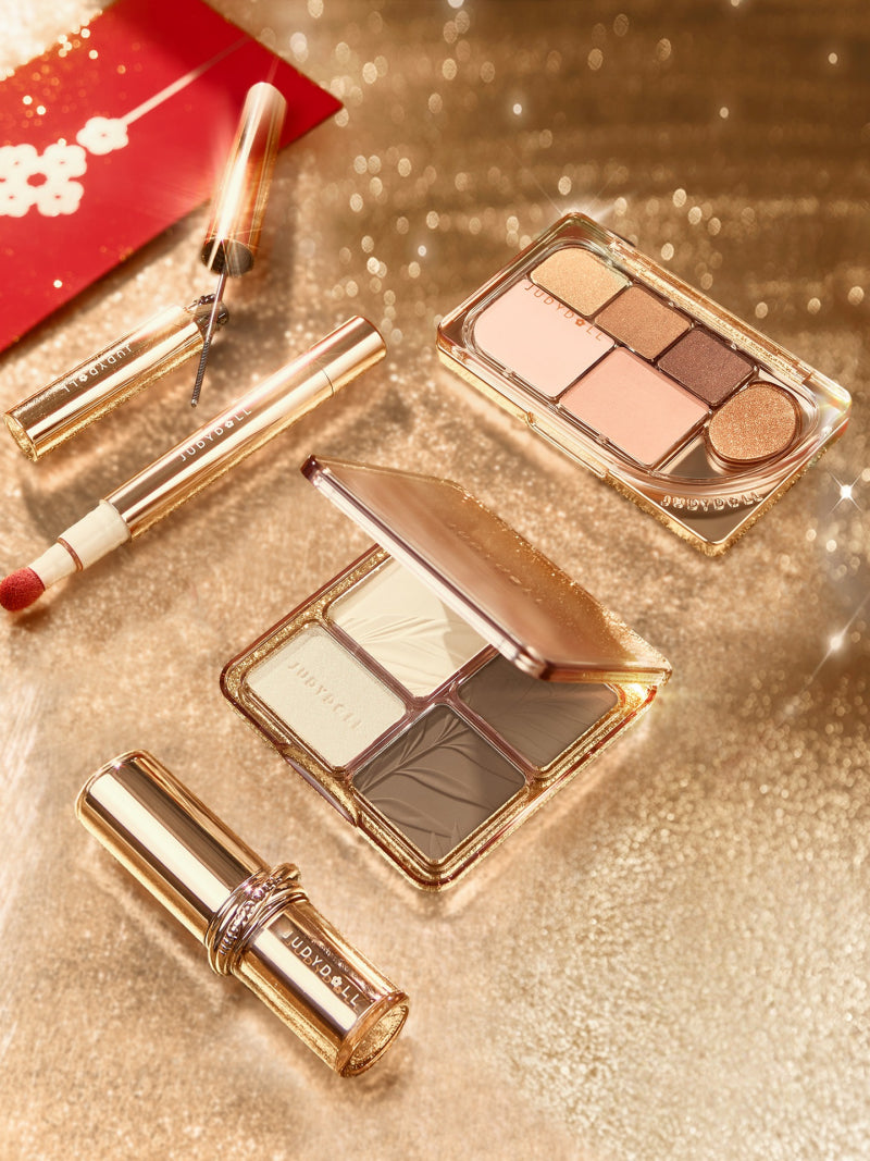 Judydoll - Gold Vibe Series Makeup Look for New Year