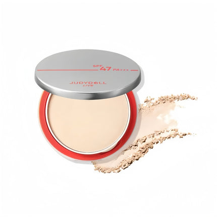 Judydoll Live -  UV Defense Pressed Powder SPF47 PA+++ 9g Live Series