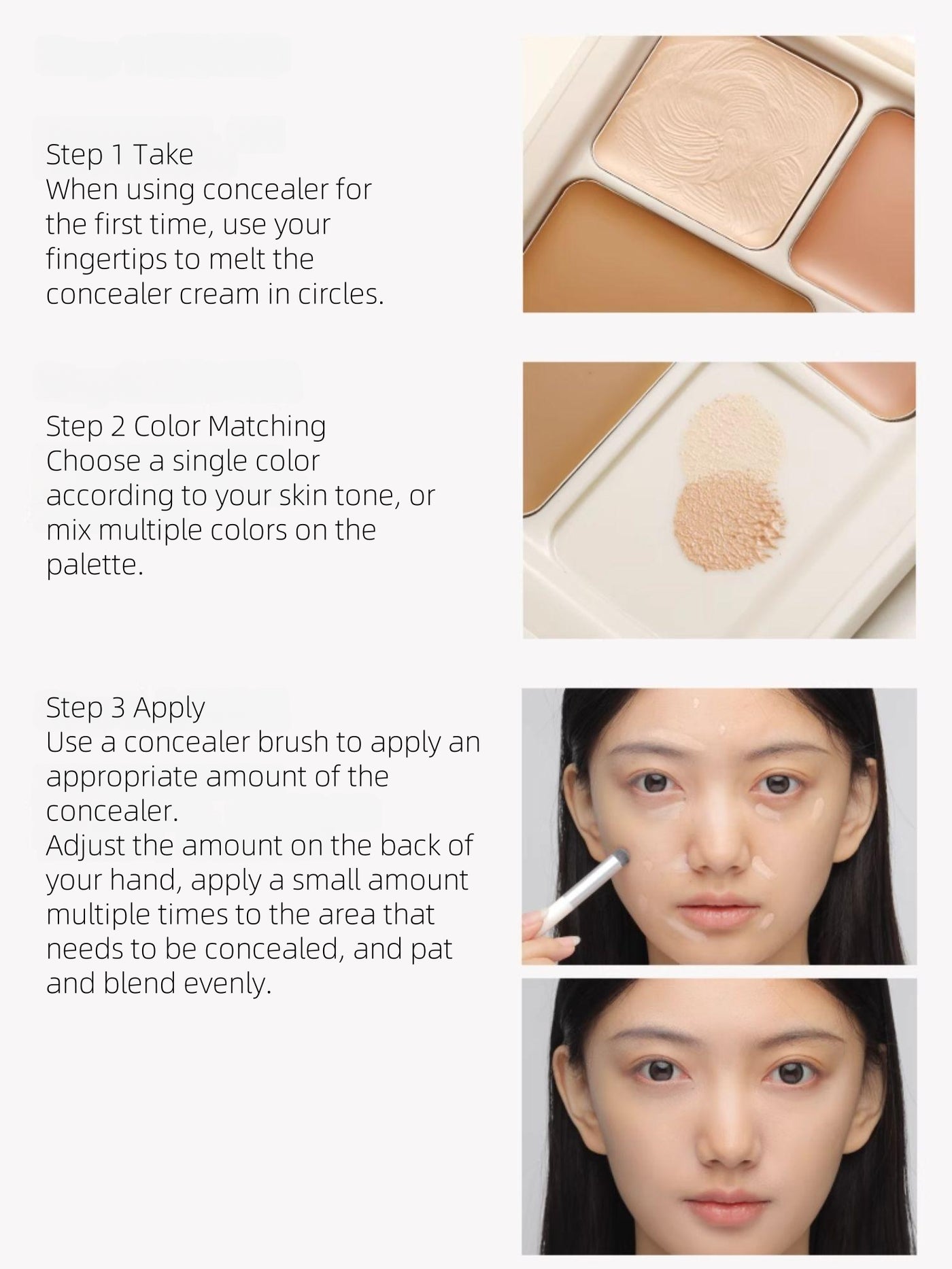 KATOKATO - [Woven Me] Fancy Cheese Nude Wear Concealer Palette 5g