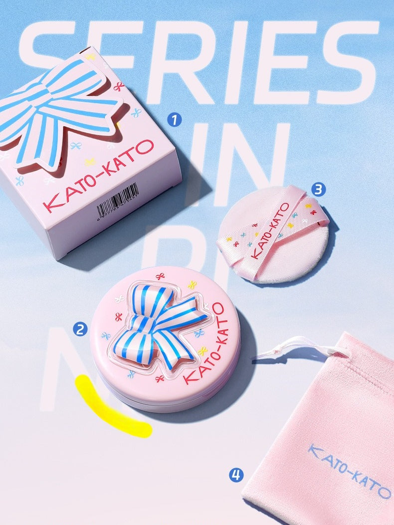 KATOKATO - Wonderful Pink Just in Tune Waterproof Soft Focus Pressed Powder 9g