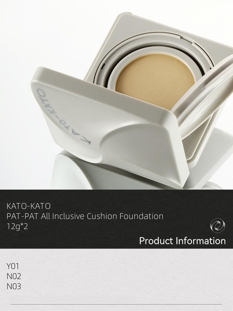 KATOKATO - PAT-PAT All Inclusive Cushion Foundation 12g*2
