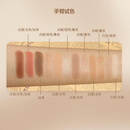 KAXIER - Baking Eye Palette 12 Colors 13.8g