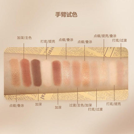 KAXIER - Baking Eye Palette 12 Colors 13.8g