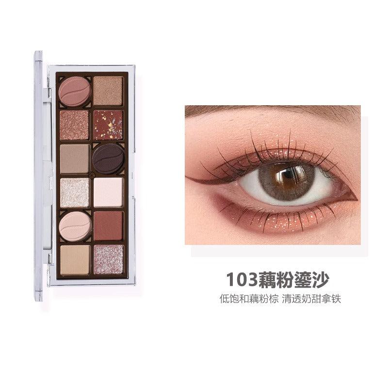 KAXIER 卡希尔醇享烘焙十二色眼影盘 13.8克