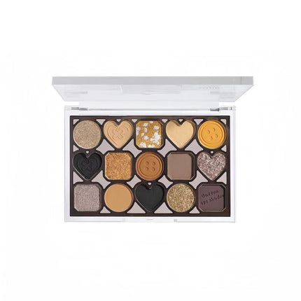 KAXIER - Button Series Eye Palette 15 Colors 12g