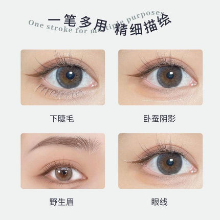 KAXIER - Double Strokes Eyeliner Mascara 0.8g