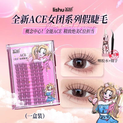 LISHU - POP Girls Makeup False Eyelashes 72