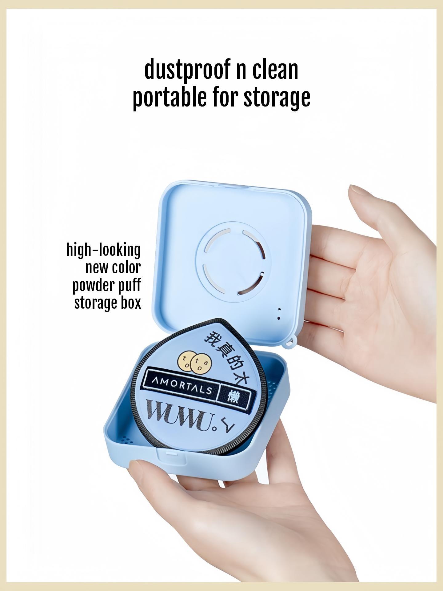 Amortals Black Plus Powder Puff Set