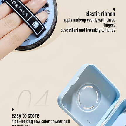 AMORTALS - Black Plus Powder Puff Set