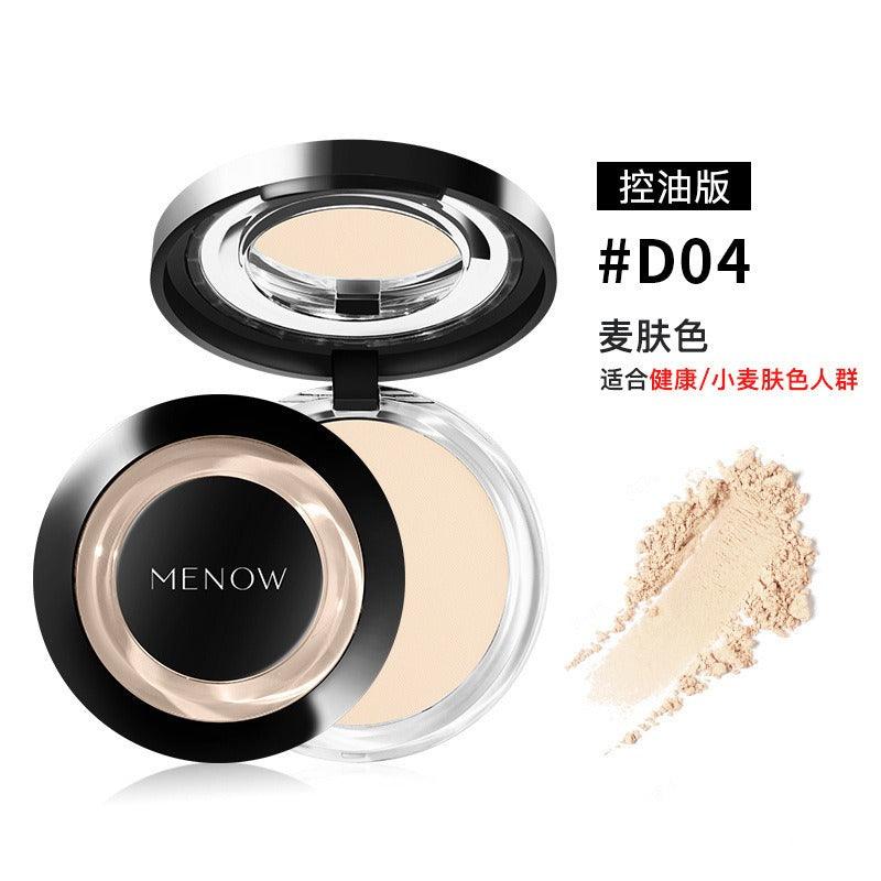 MENOW 美诺哑光薄纱定妆粉饼 F16008D/F16008B 9.5g/10g