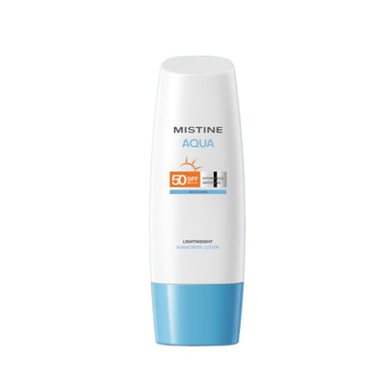 MISTINE - Aqua Base Hydrating and Whitening Lightweight Sunscreen Lotion 70ml