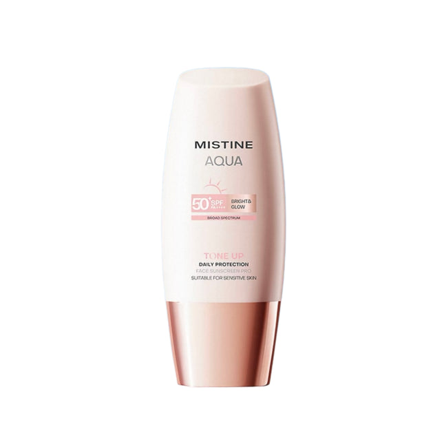 MISTINE - Aqua Base Whitening & Glowing Primer Sunscreen Lotion 40ml