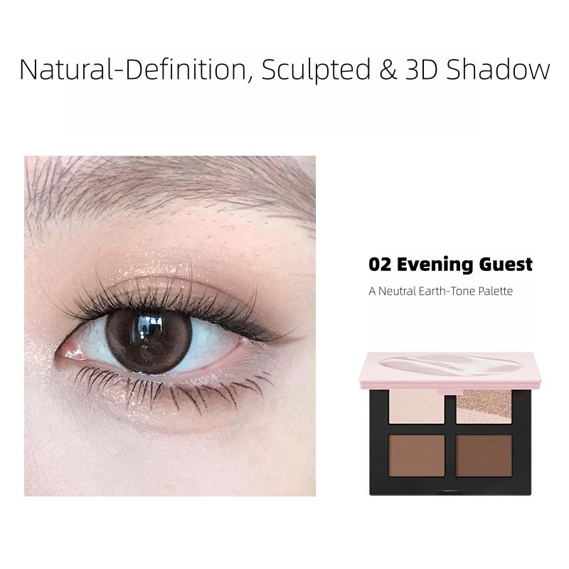 Marie Dalgar - Pink Inky Eye Shadow Palette 7g