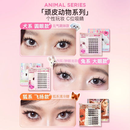 Mr.Wish - Naughty Animal Series Rabbit Dog Fox False Eyelashes