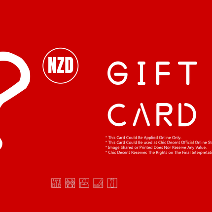 Chic Decent Gift Card in NZD