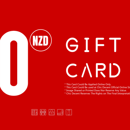 Chic Decent Gift Card in NZD