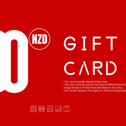 Chic Decent Gift Card in NZD