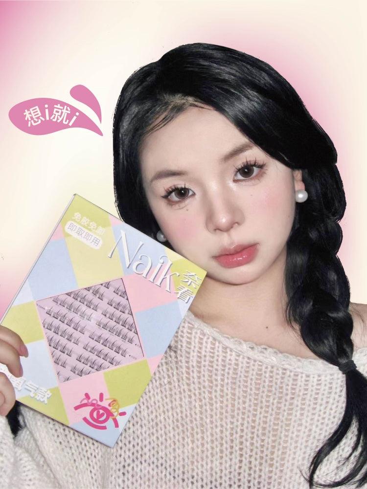 Naik Glue Free False Eyelashes Natural Look