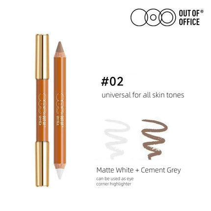 OUTOFOFFICE Contour N Highlight Duo Pencil